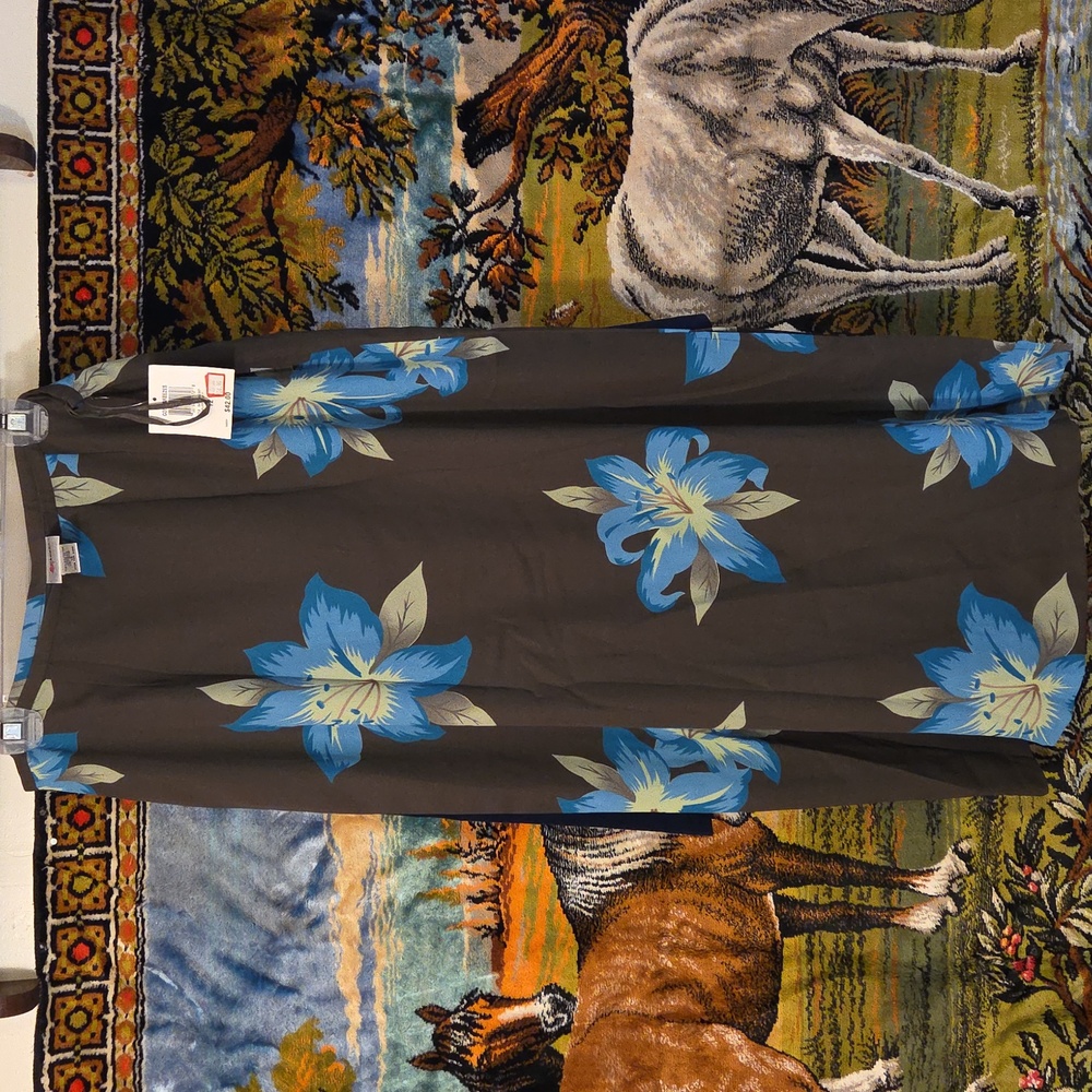 Majestic Lily Maxi Skirt NWT Vtg 90s